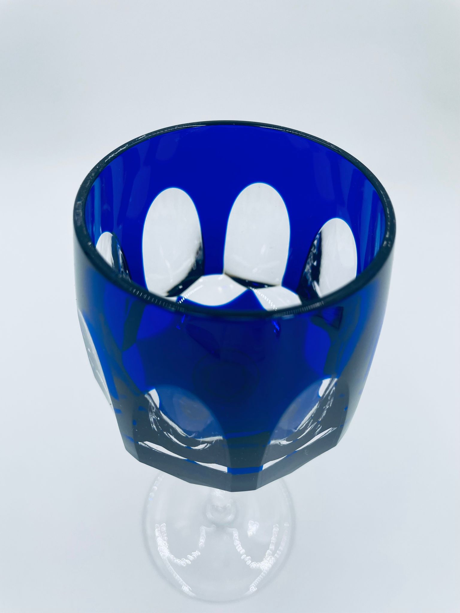 Antyczny kieliszek kryształowy Nachtmann Antika Weinglas Römer - Image 5