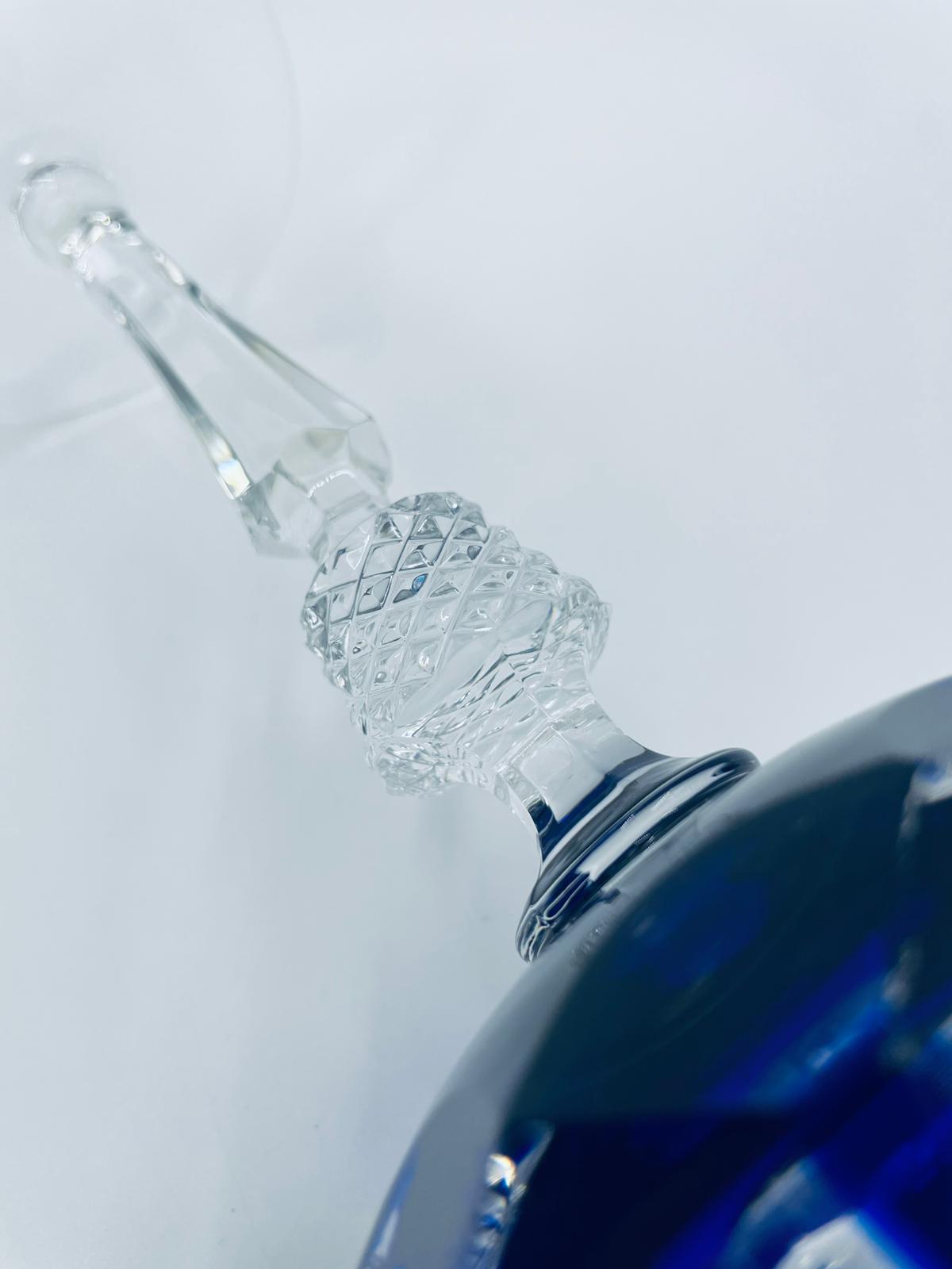 Antyczny kieliszek kryształowy Nachtmann Antika Weinglas Römer - Image 11