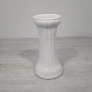 Postument/ Kwietnik, kolumna ceramiczna biała