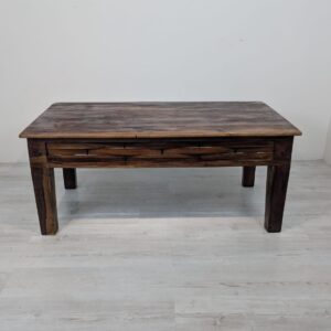Coffee table in solid rosewood