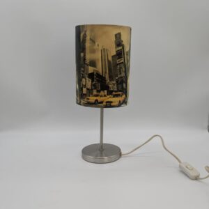 Lampka stołowa nocna z motywem Nowego Jorku
