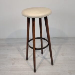 Krzesło, hoker barowy w stylu vintage z lat 50-tych proj. Hansa J. Wegnera