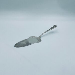 Zabytkowa łopatka do ciasta posrebrzana