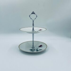 Mitterteich Bavaria two-tier decorative platter