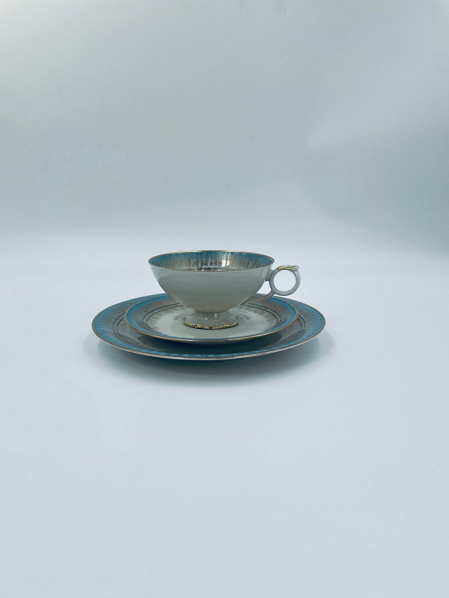 Zestaw śniadaniowy Filiżanka kolekcjonerska Elfenbein Bavaria - Image 2