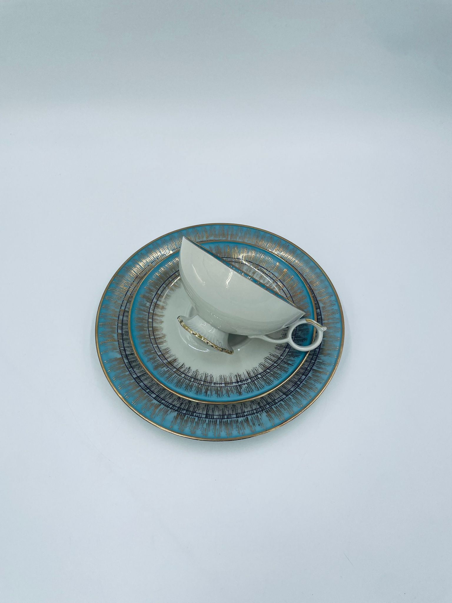 Zestaw śniadaniowy Filiżanka kolekcjonerska Elfenbein Bavaria - Image 14