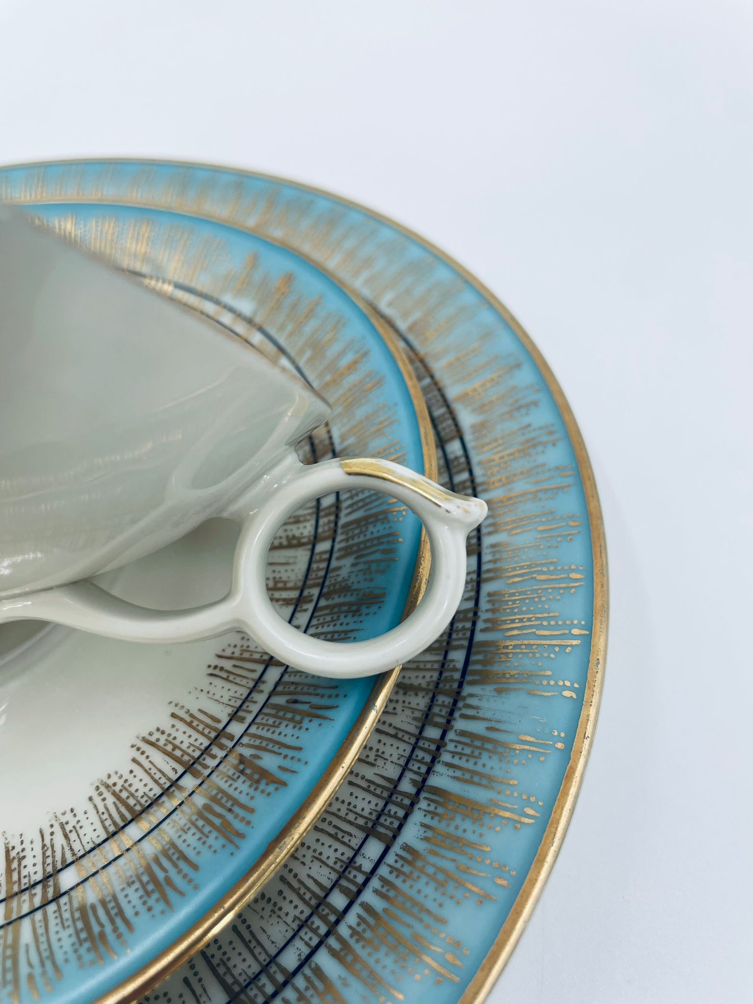 Zestaw śniadaniowy Filiżanka kolekcjonerska Elfenbein Bavaria - Image 11