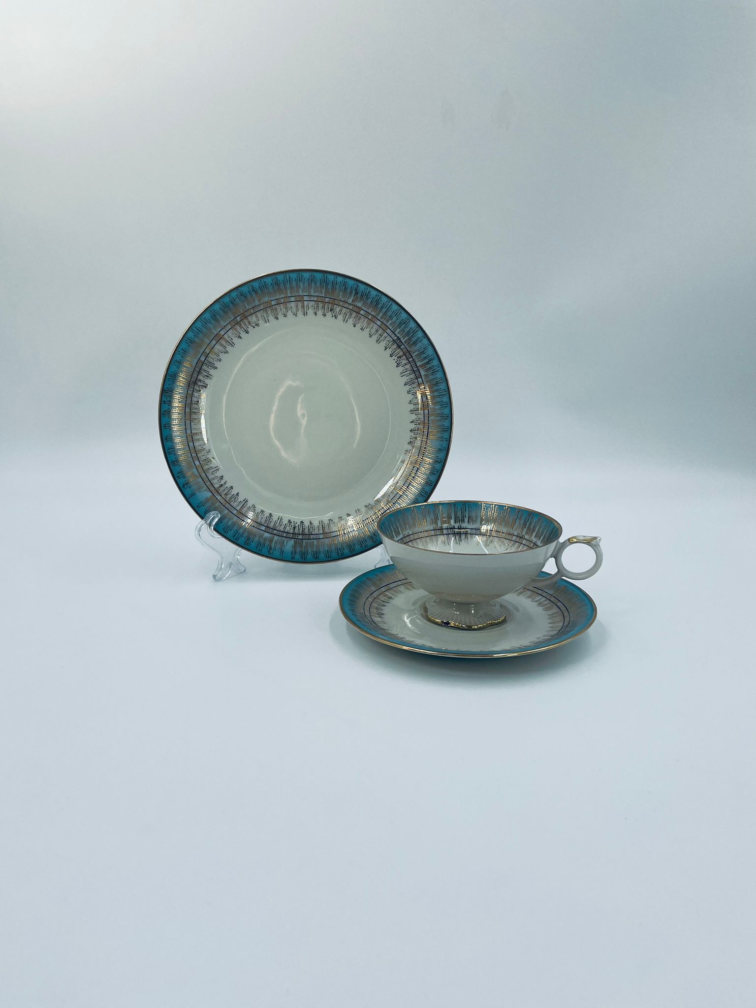 Zestaw śniadaniowy Filiżanka kolekcjonerska Elfenbein Bavaria - Image 10