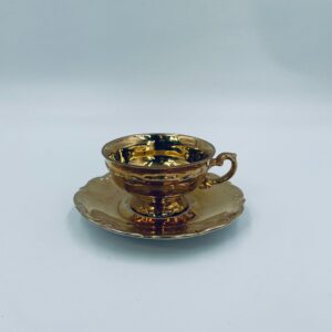 Zestaw śniadaniowy Filiżanka kolekcjonerska porcelanowa KKW