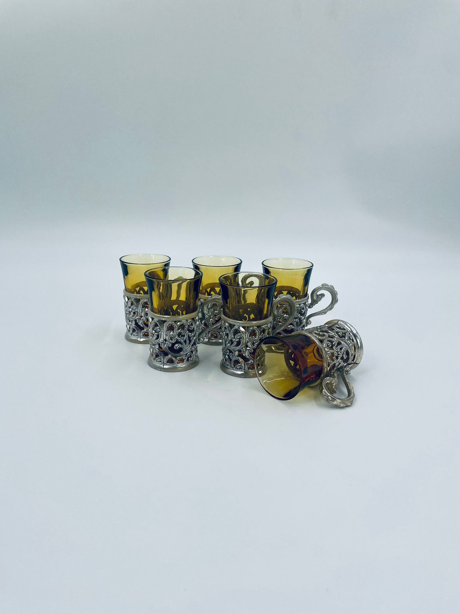 Antyczny kieliszek do wódki Vintage lata 60/70te. - Image 2