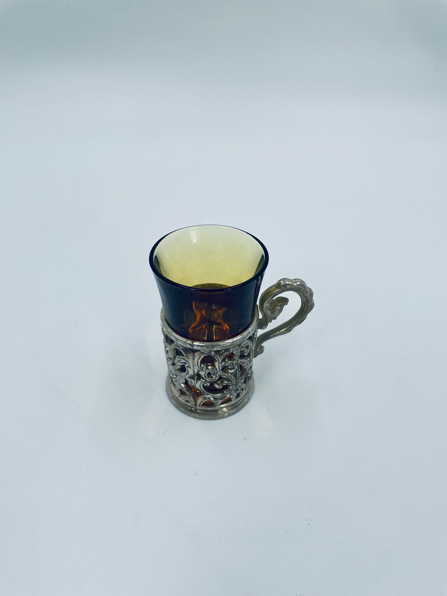 Antyczny kieliszek do wódki Vintage lata 60/70te. - Image 3