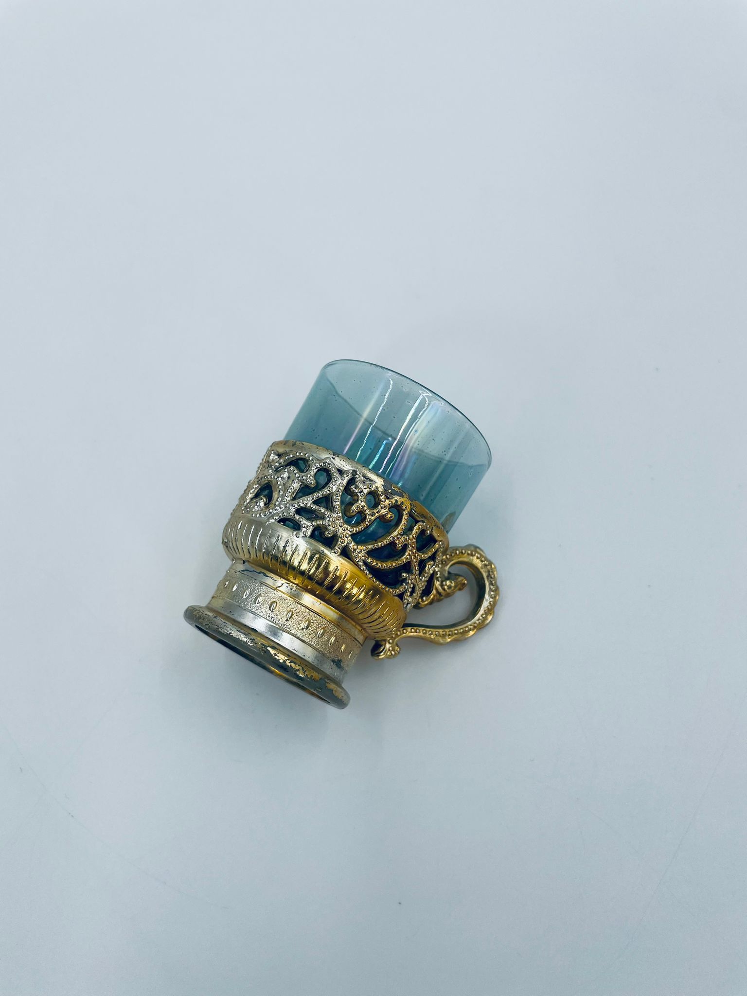 Antyczny kieliszek do wódki Vintage lata 60/70te - Image 4