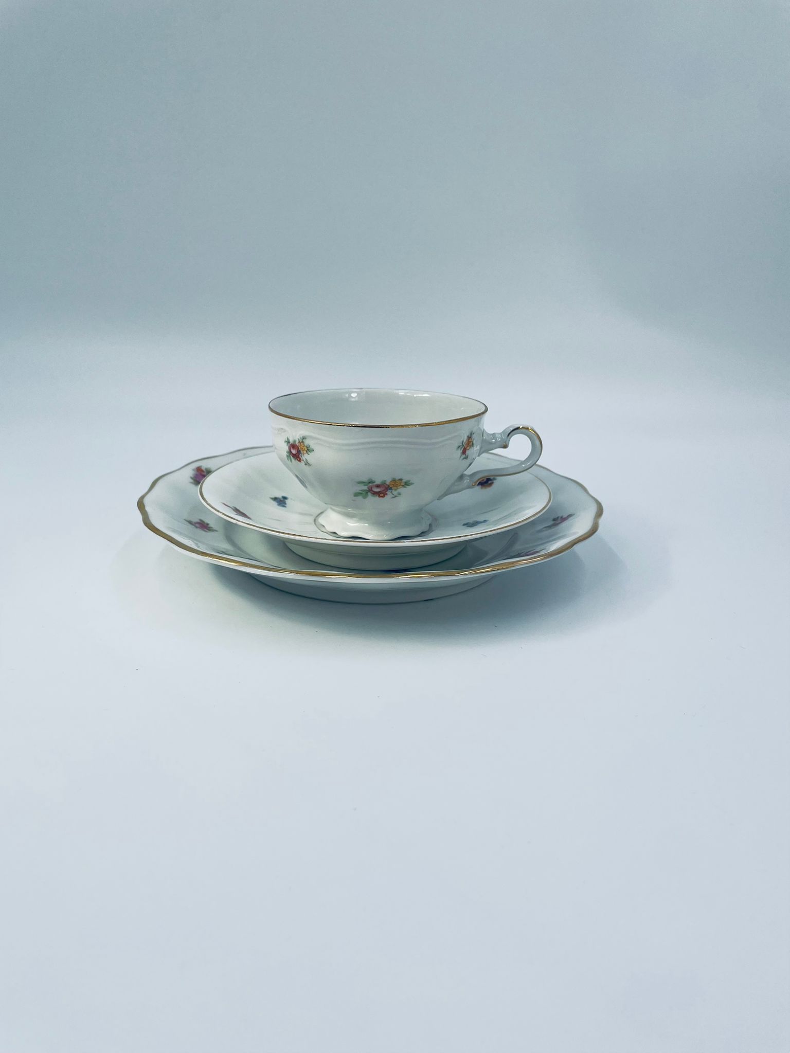 Zestaw śniadaniowy Filiżanka kolekcjonerska porcelanowa Furstenberg - Image 3