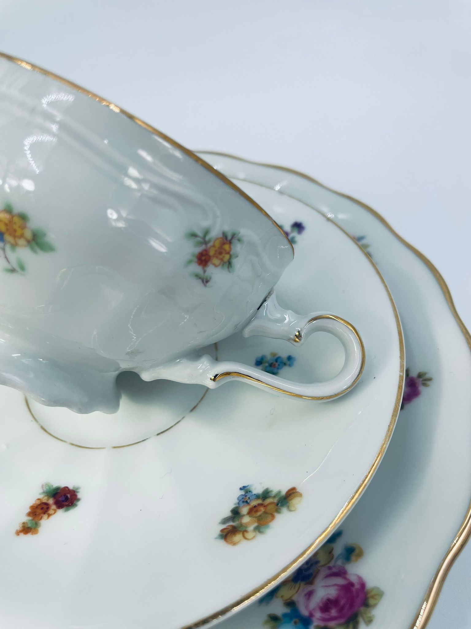 Zestaw śniadaniowy Filiżanka kolekcjonerska porcelanowa Furstenberg - Image 6