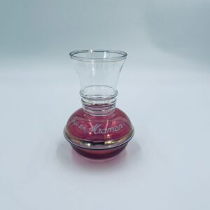 Vintage decorative glass vase