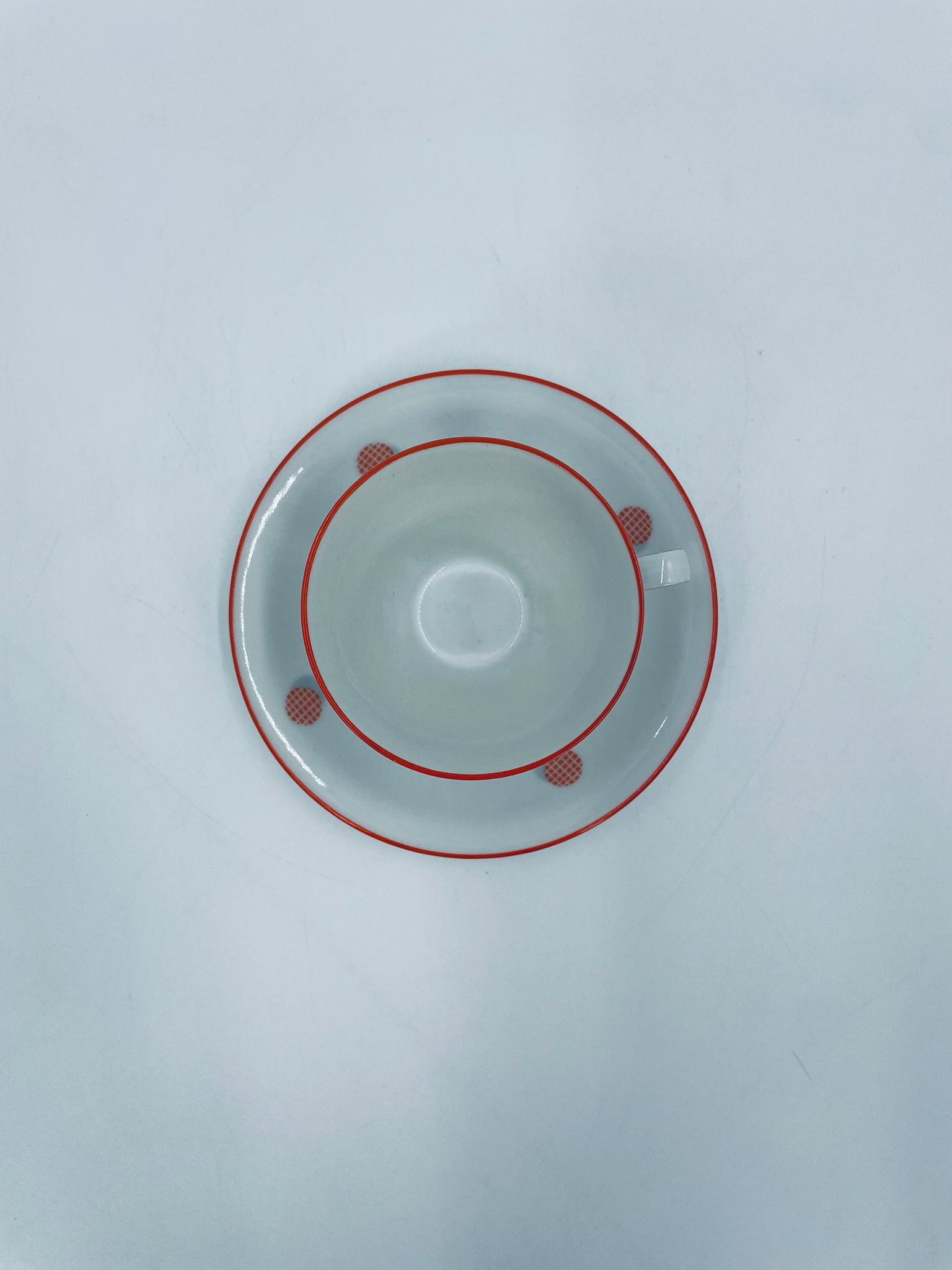 Zestaw śniadaniowy Filiżanka kolekcjonerska Schirnding Qualitats Bavaria - Image 6