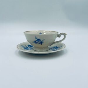 Vintage porcelain collector's breakfast cup set