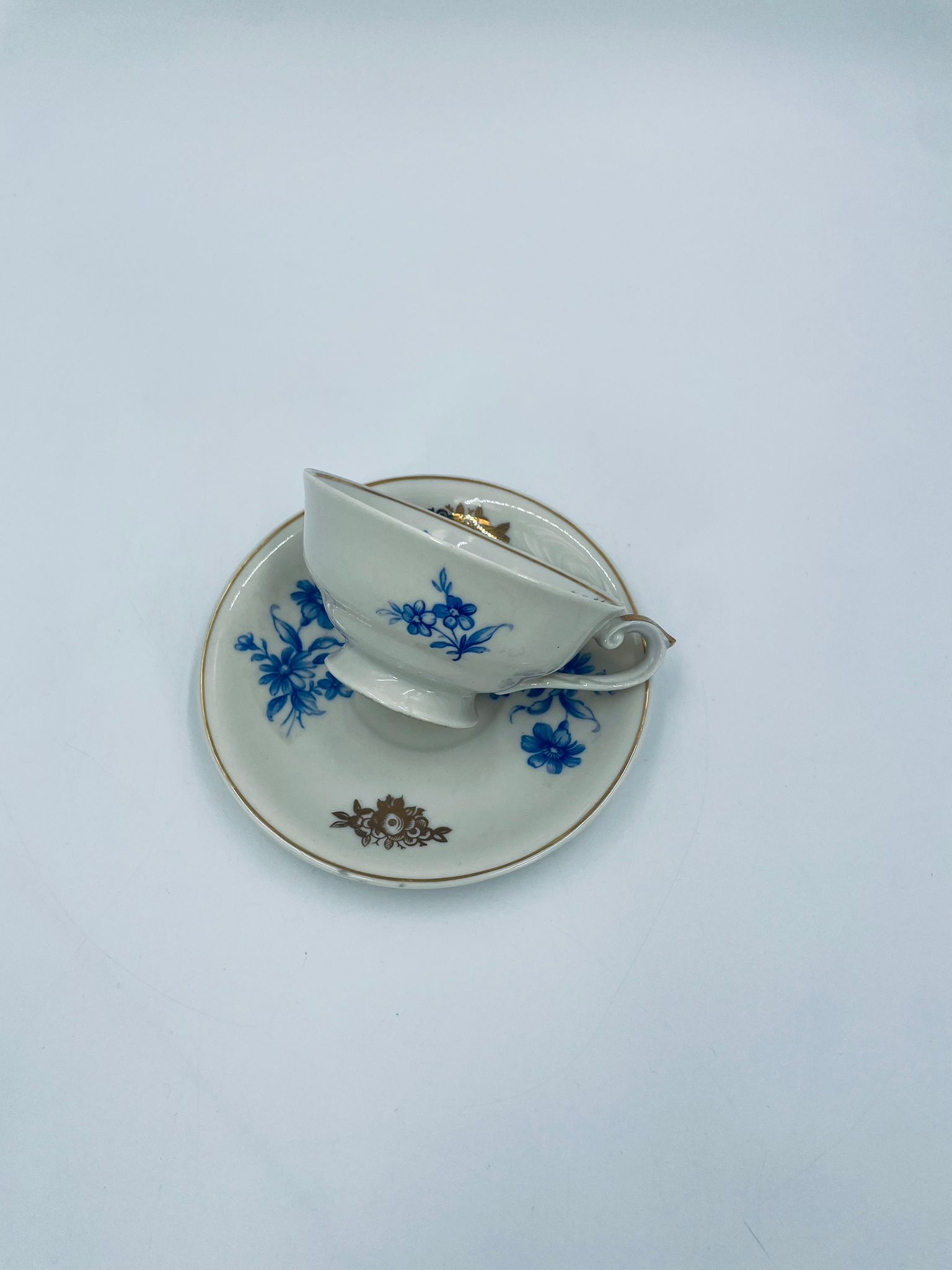 Zestaw śniadaniowy Filiżanka kolekcjonerska porcelanowa Vintage - Image 10