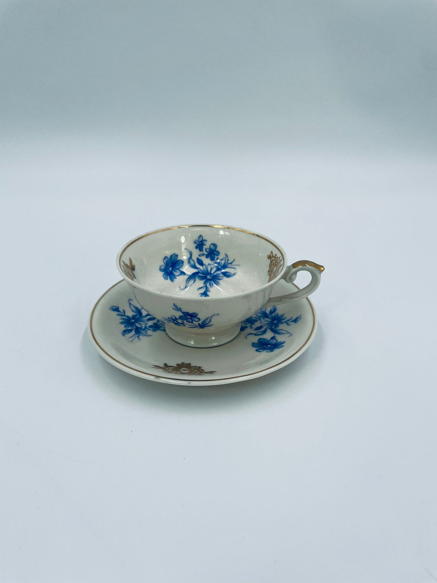 Zestaw śniadaniowy Filiżanka kolekcjonerska porcelanowa Vintage - Image 9