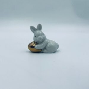 Figurka kolekcjonerska ceramiczna Zajączek