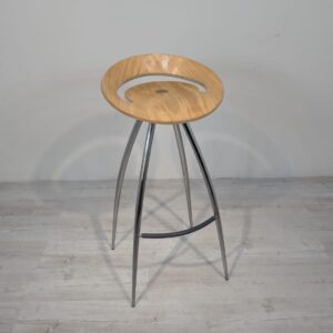 Krzesło, hoker Magis barowy Lyra z jasny buk