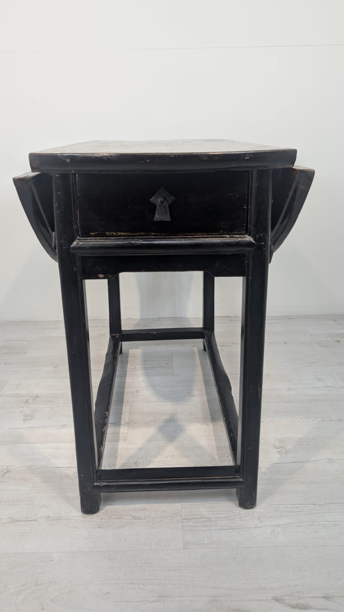 Stół, klapiak chiński lite drewno z XiX wieku - Image 3