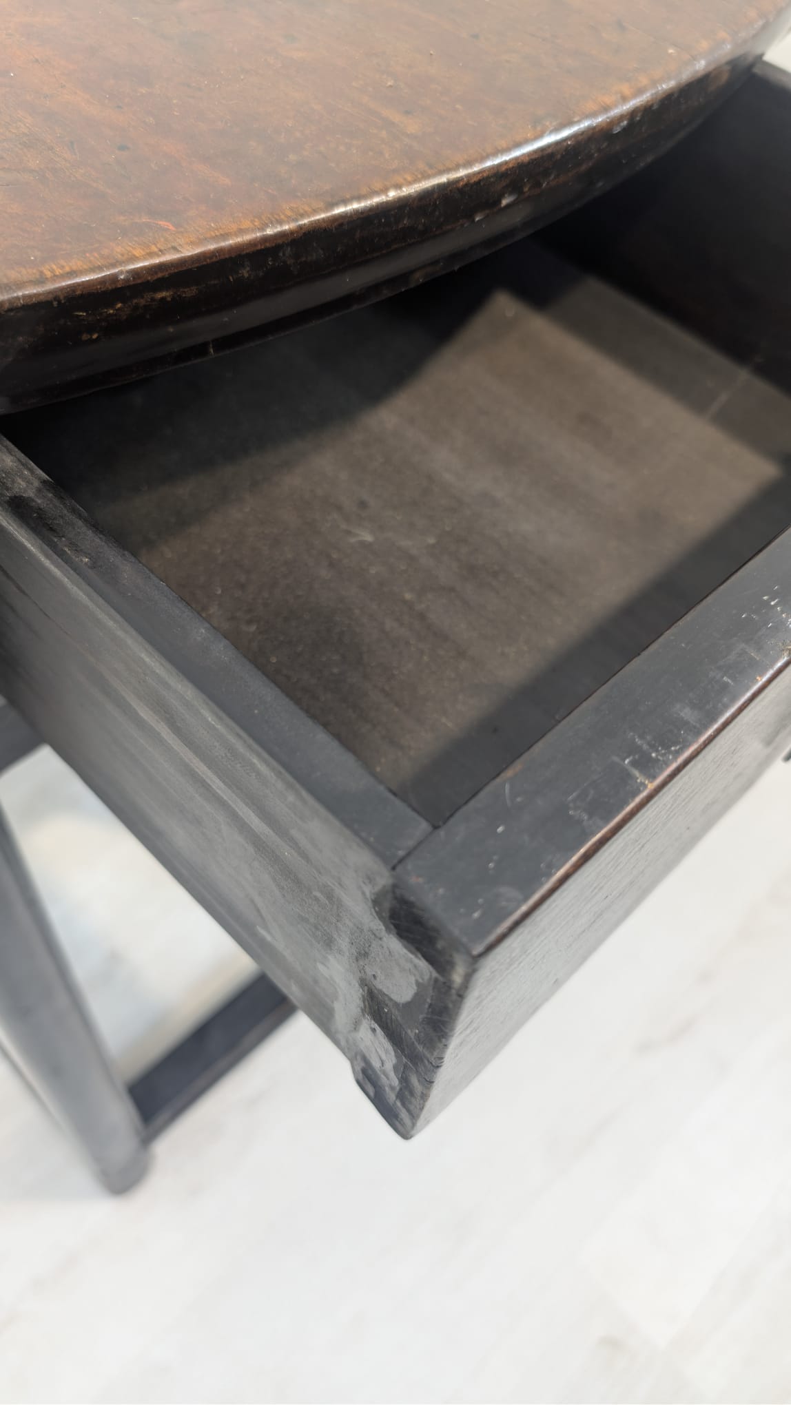 Stół, klapiak chiński lite drewno z XiX wieku - Image 6