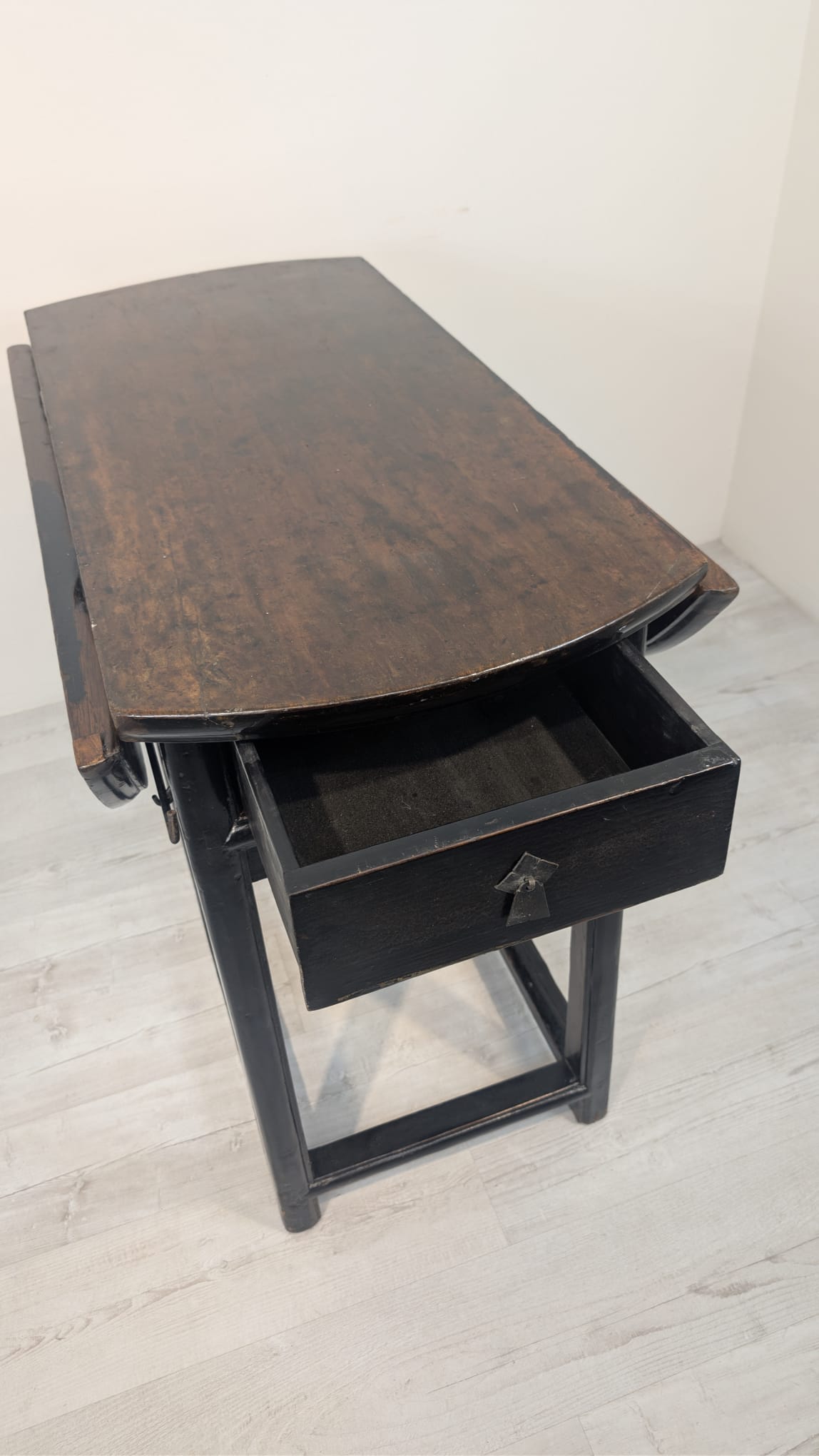 Stół, klapiak chiński lite drewno z XiX wieku - Image 9