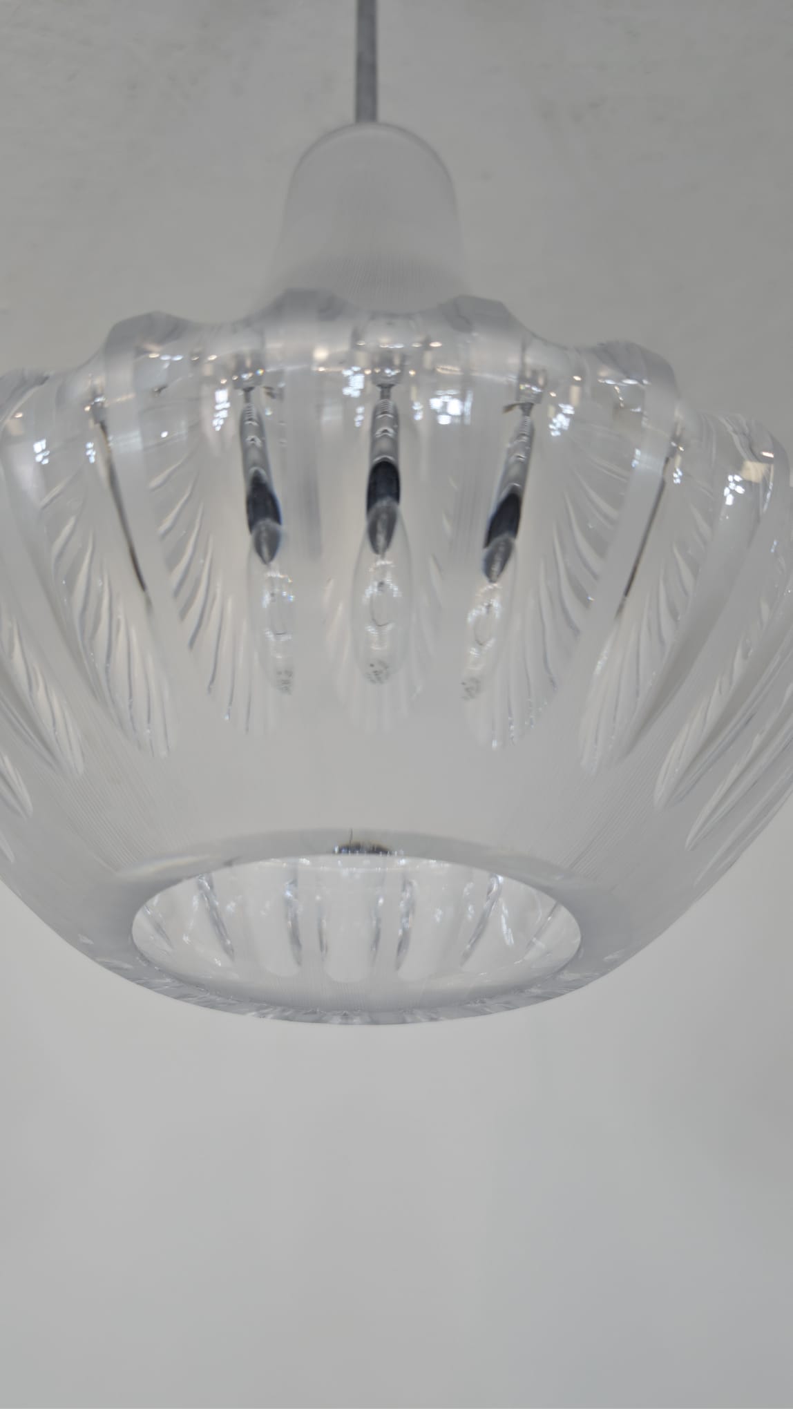 Żyrandol, zwis kryształowa Peill & Putzler z lat 70-tych Niemcy - Image 7