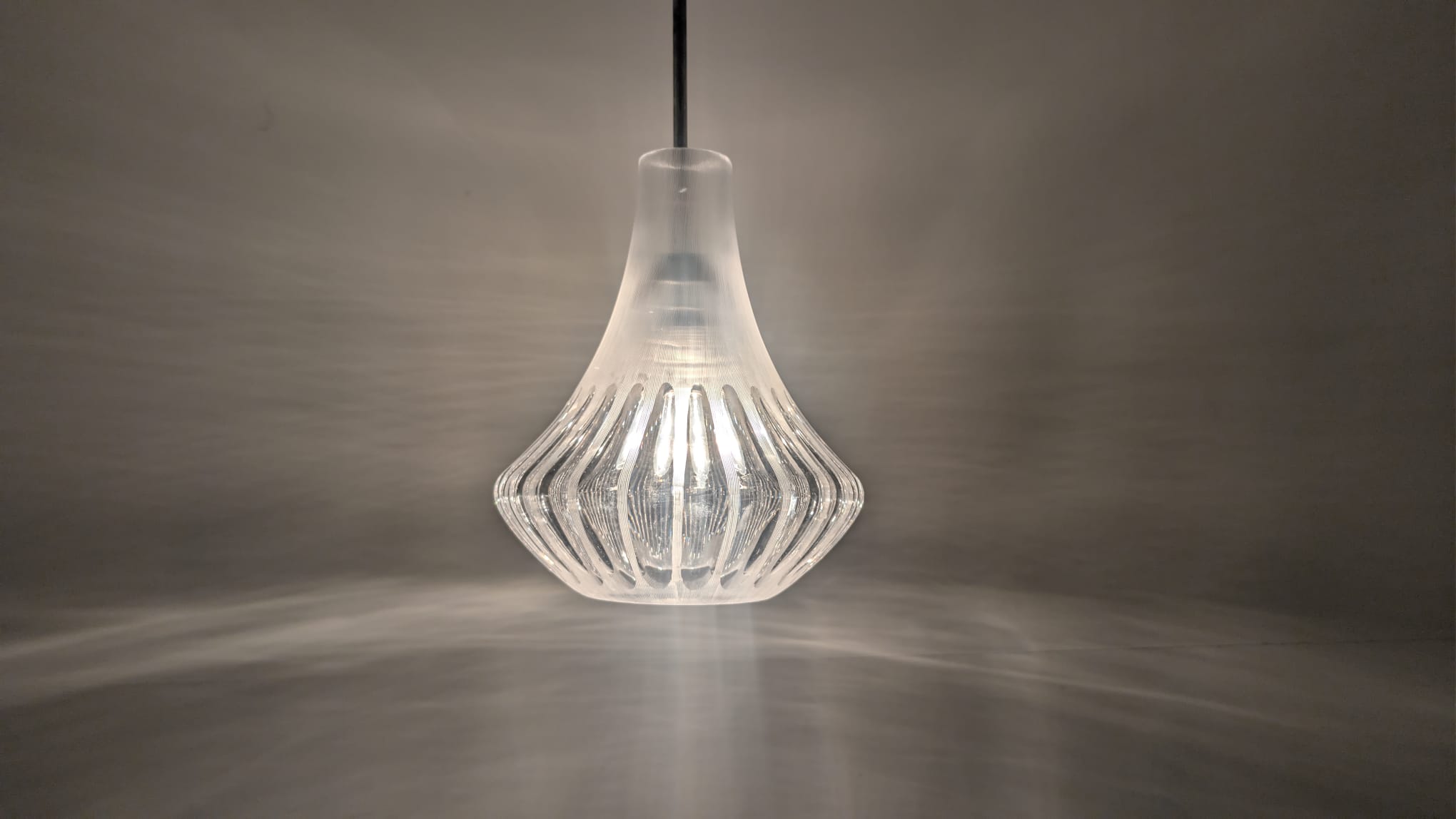 Żyrandol, zwis kryształowa Peill & Putzler z lat 70-tych Niemcy - Image 11