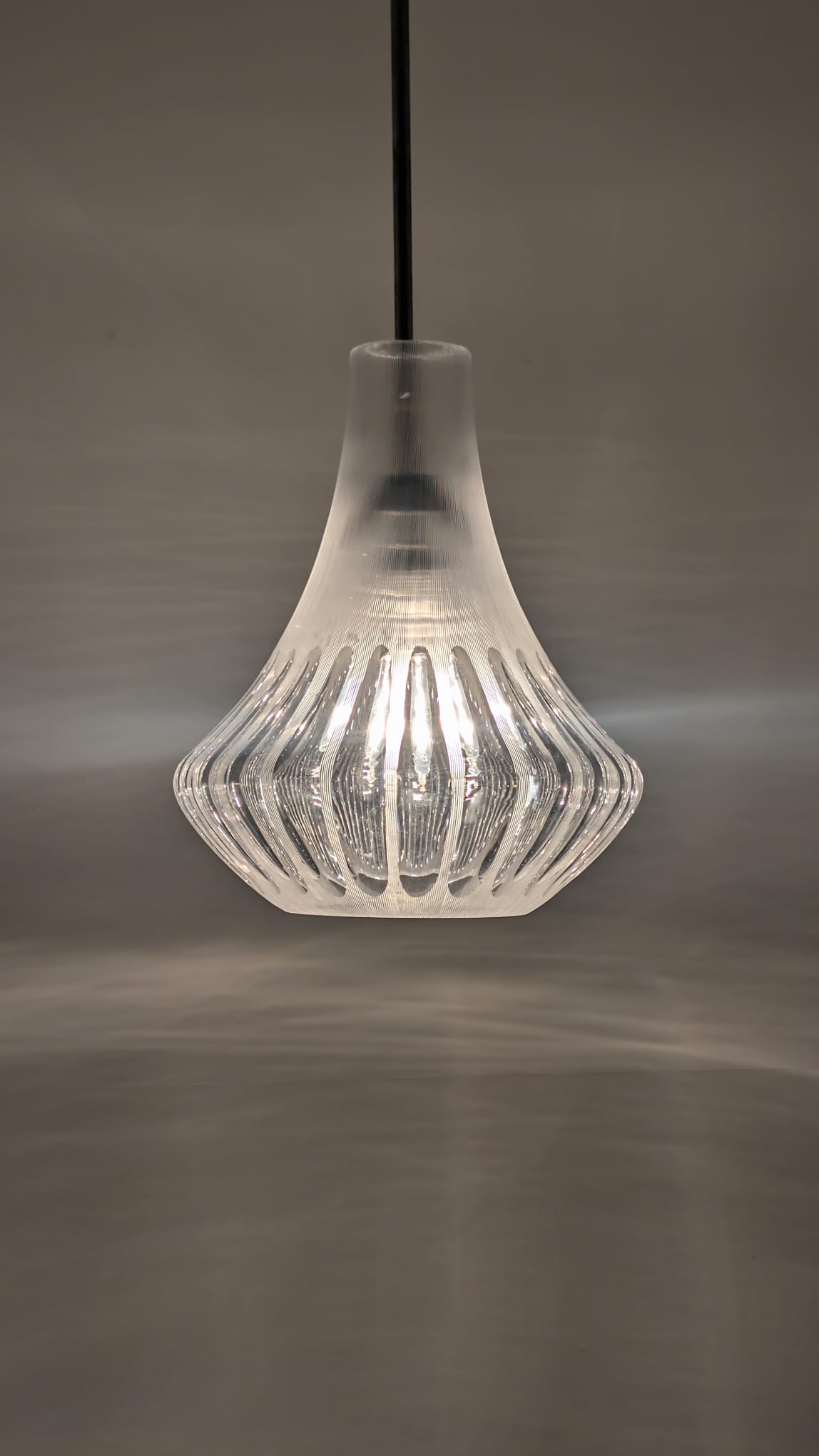 Żyrandol, zwis kryształowa Peill & Putzler z lat 70-tych Niemcy - Image 13