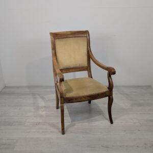 Fotel, tron z litego drewna palisandrowego