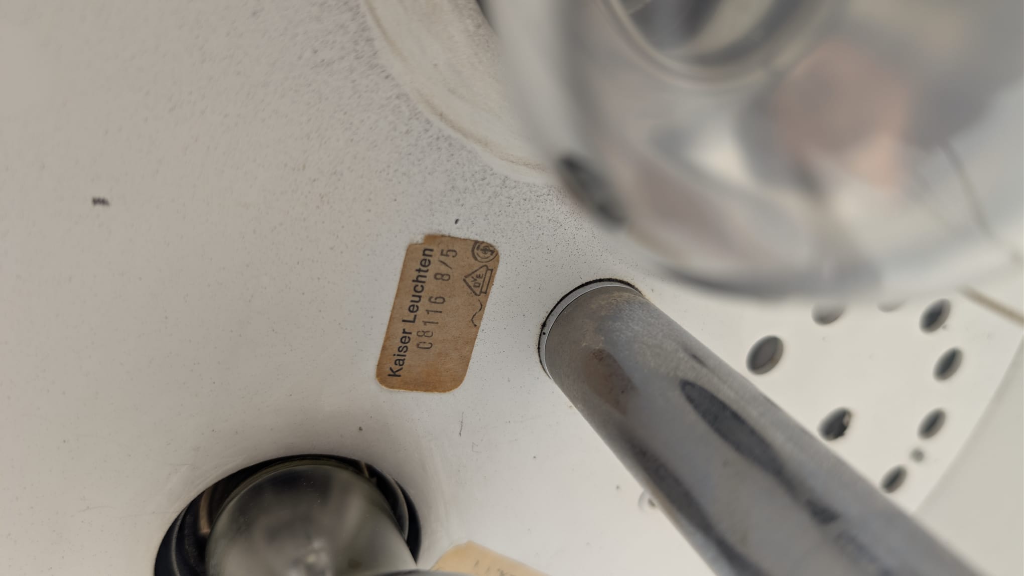 Elegancka lampa podłogowa Vintage Kaiser Leuchten, Niemcy, lata 80-te - obrazek 19