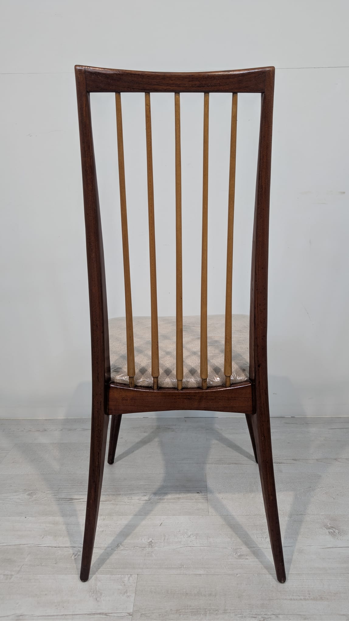 Krzesło duńskich z lat 50/60-tych- nowa tapicerka - obrazek 10