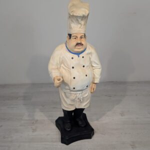 Duża figurka z żywicy reklamowa KUCHARZ