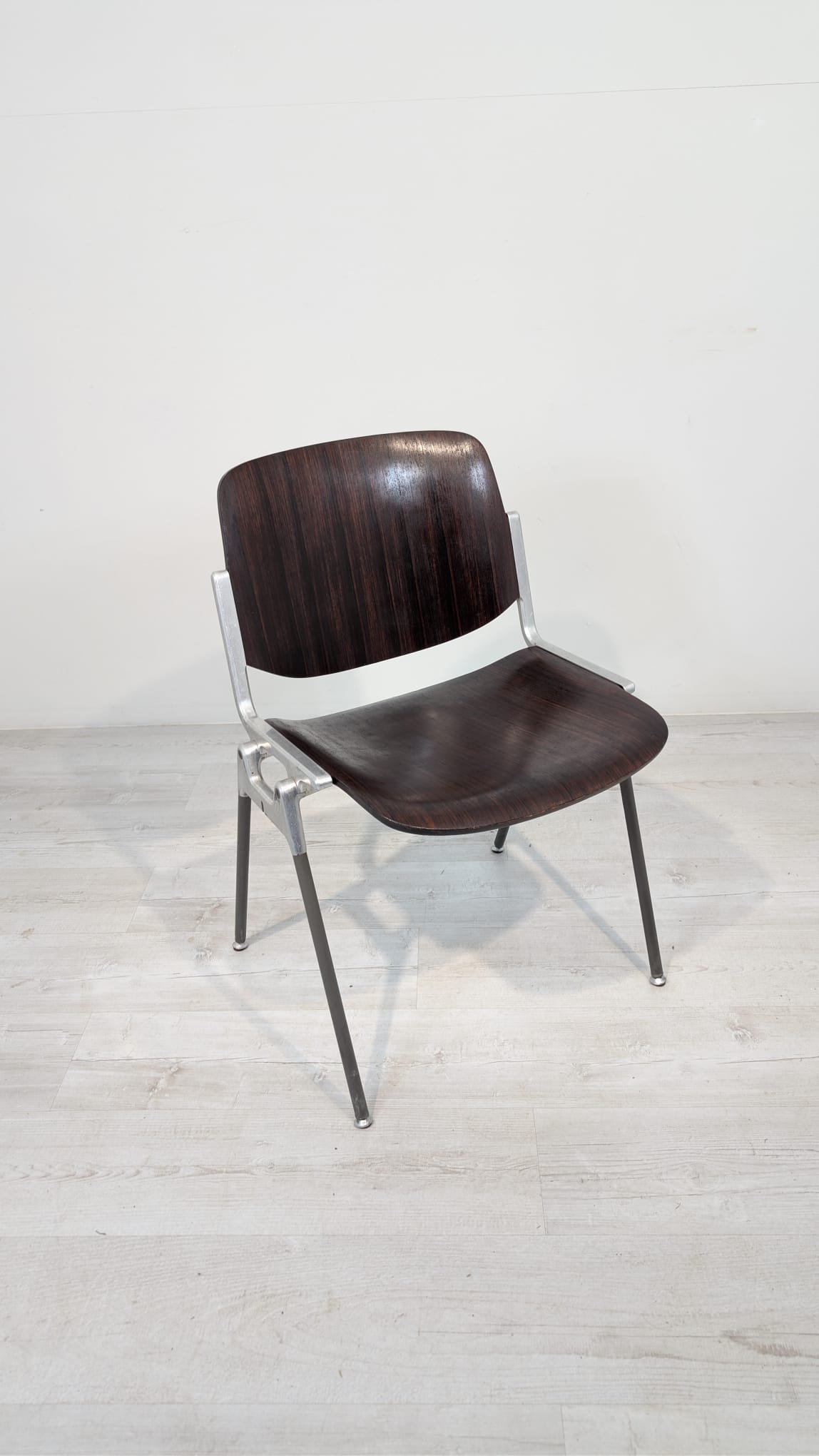 Krzesło "Piretti Gincarlo Castelli" model 106 z lat 70-tych Włochy - obrazek 17