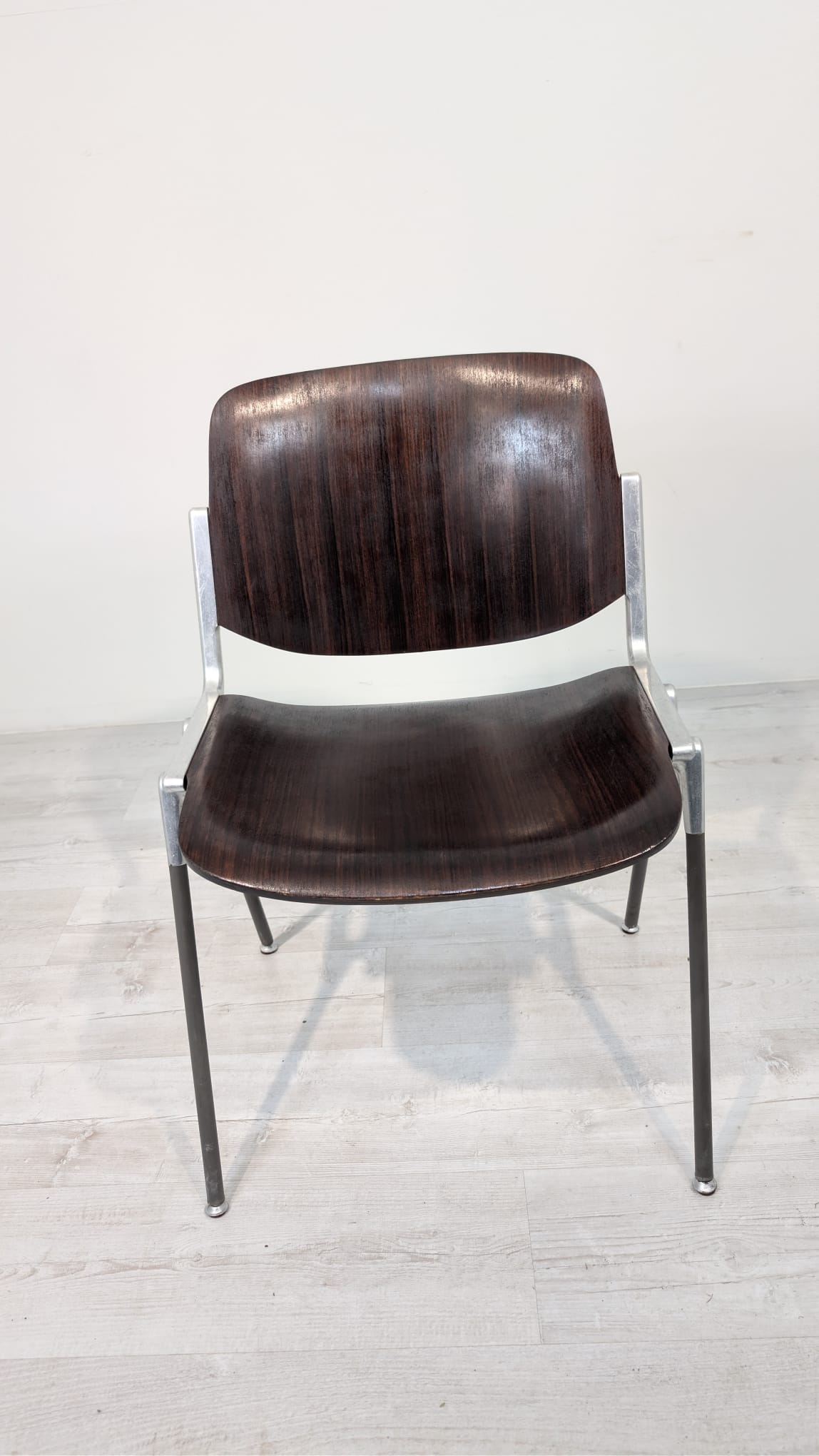 Krzesło "Piretti Gincarlo Castelli" model 106 z lat 70-tych Włochy - obrazek 6