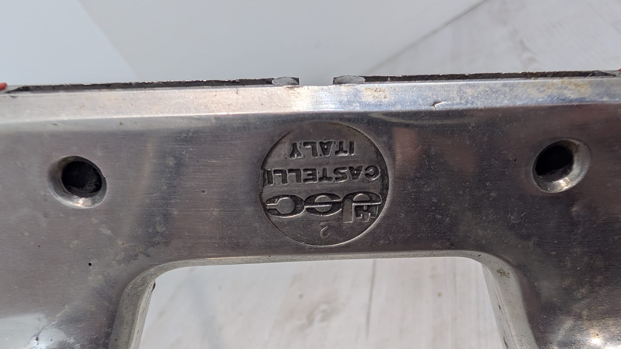 Krzesło "Piretti Gincarlo Castelli" model 106 z lat 70-tych Włochy - obrazek 11