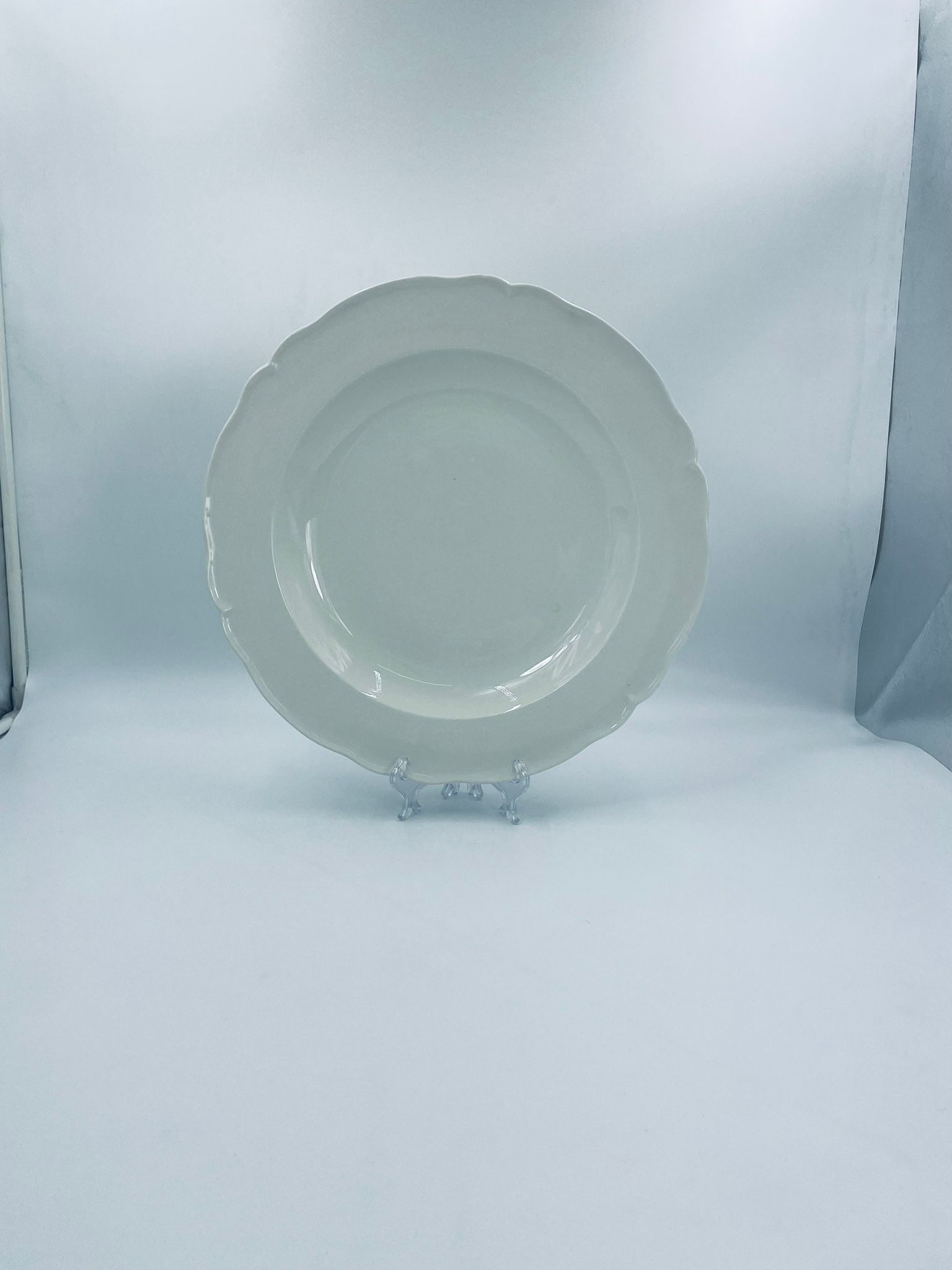 Large World War I era deep plate KPM Berlin