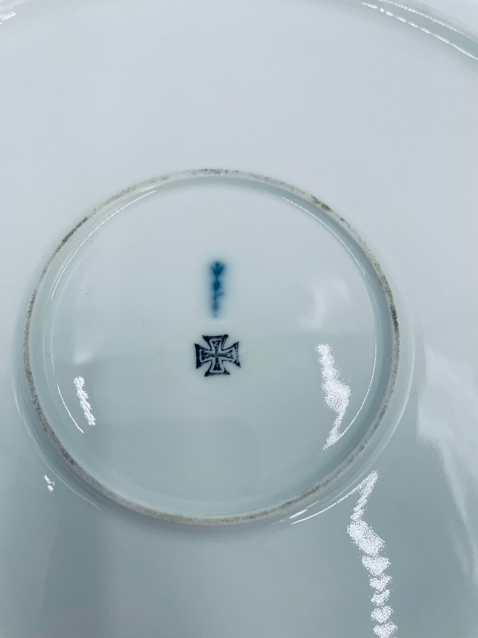 Duży talerz głęboki z czasów I wojny światowej KPM Berlin - Image 9