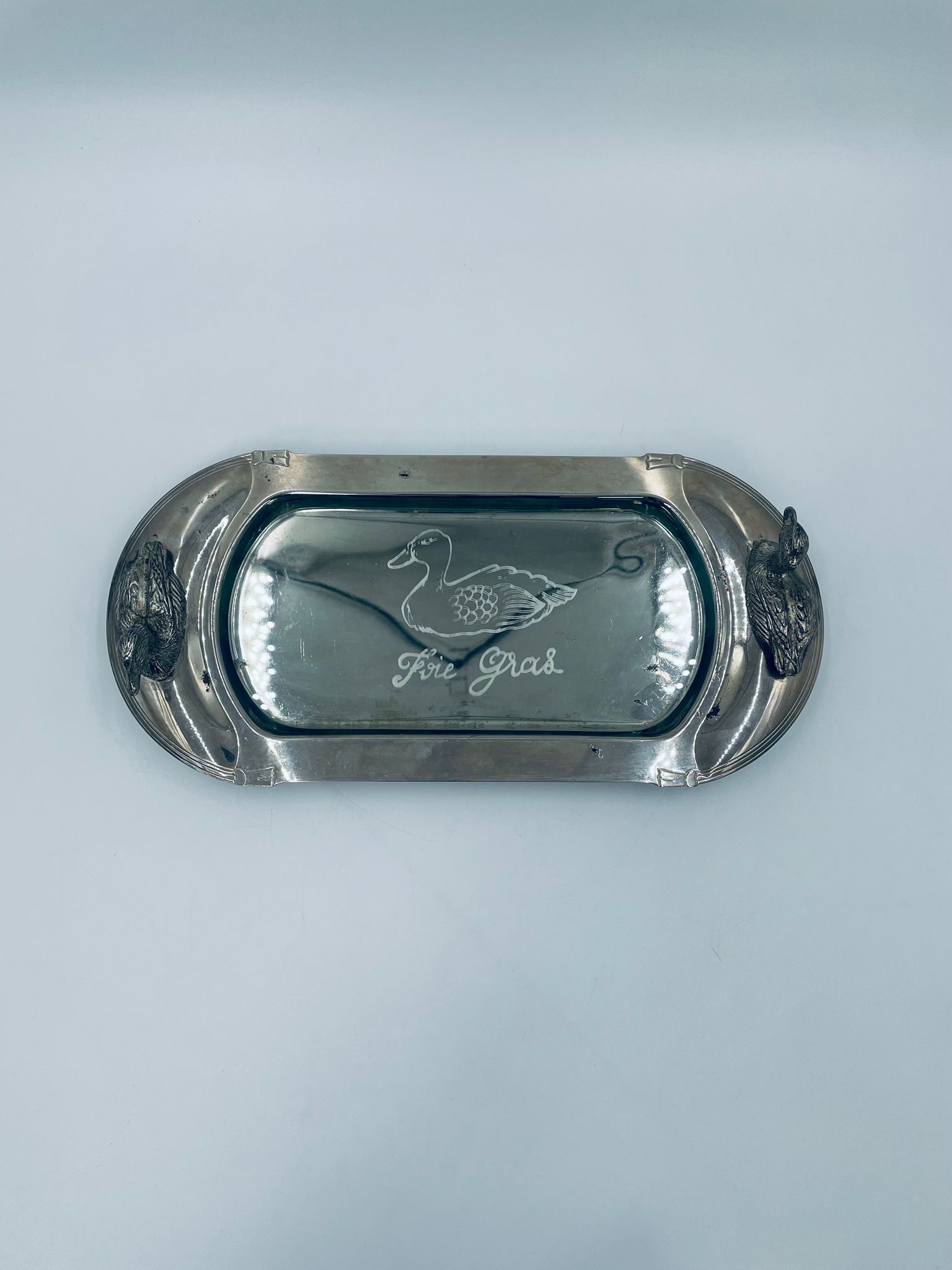 Taca platerowana Foie Gras Wiktoriańska