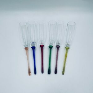 Zestaw kieliszków do szampana typu Flet Vintage