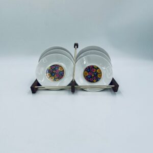 Zestaw talerzyków na stojaku Winterling