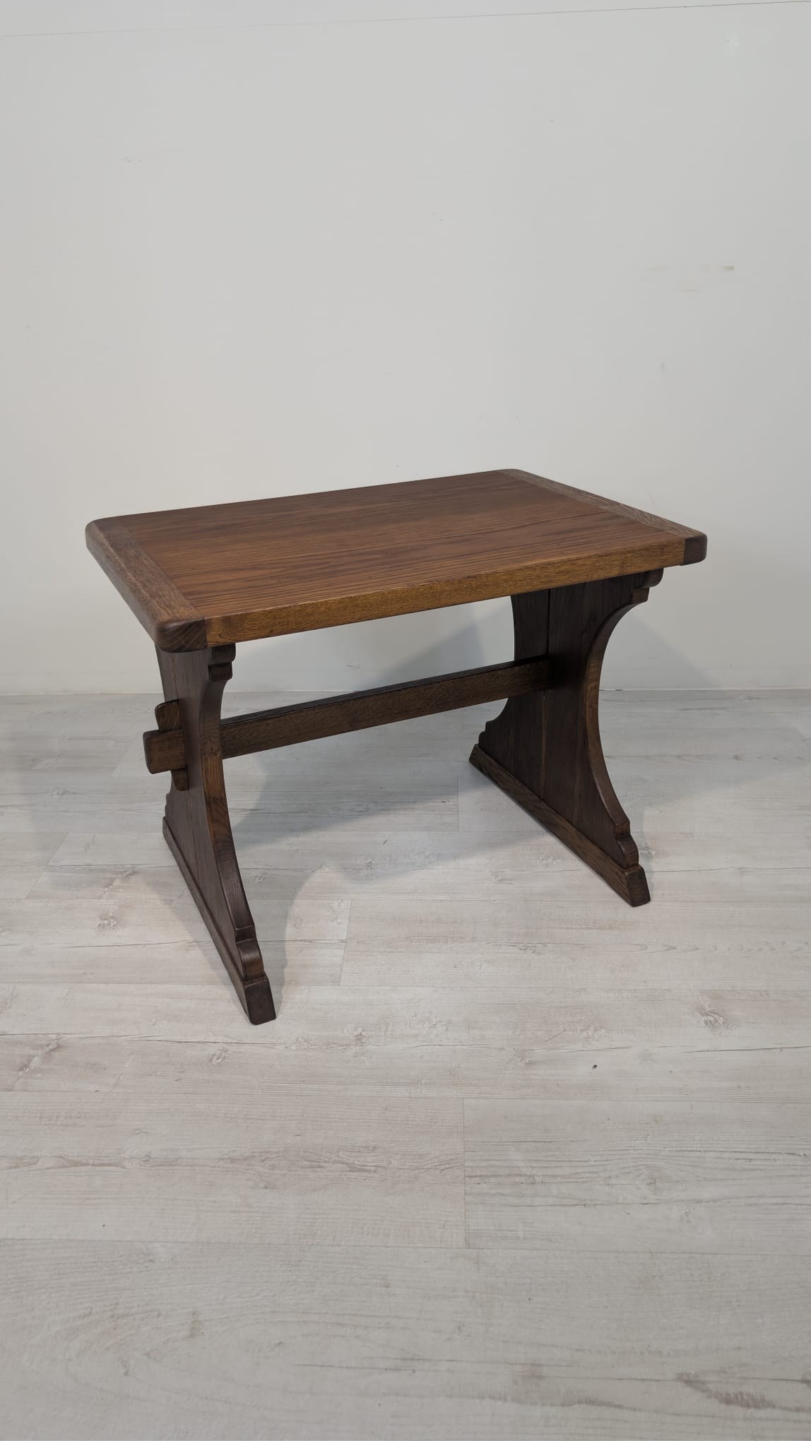 Stolik lite drewno dębowe z lat 30-tych - Image 8