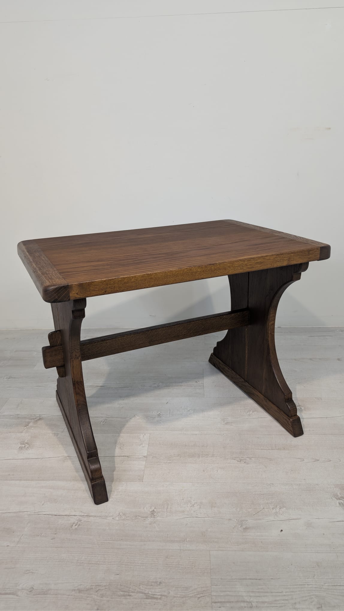 Stolik lite drewno dębowe z lat 30-tych - Image 2