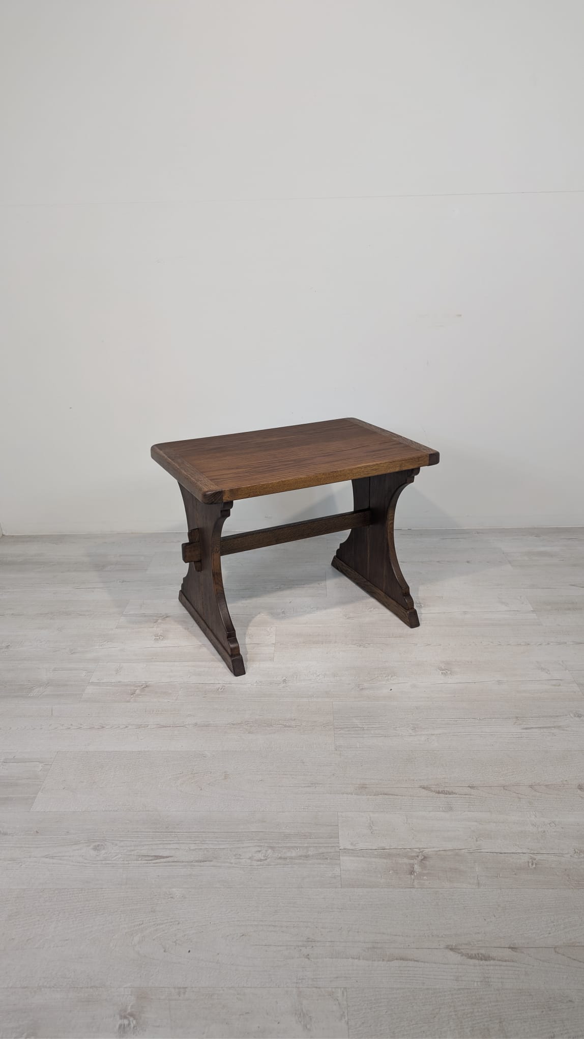 Stolik lite drewno dębowe z lat 30-tych - Image 10