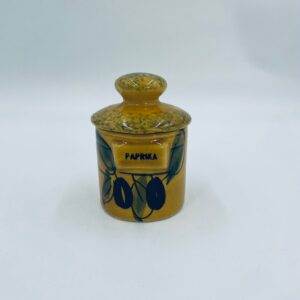 Pojemnik ceramiczny kuchenny na przyprawę F.P.P Vallauris