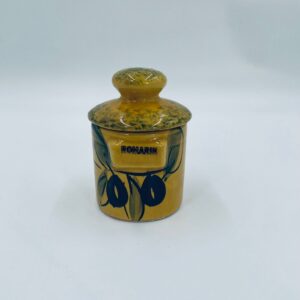 Pojemnik ceramiczny kuchenny na przyprawy F.P.P Vallauris