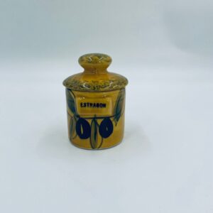 Pojemnik ceramiczny kuchenny na przyprawy F.P.P Vallauris