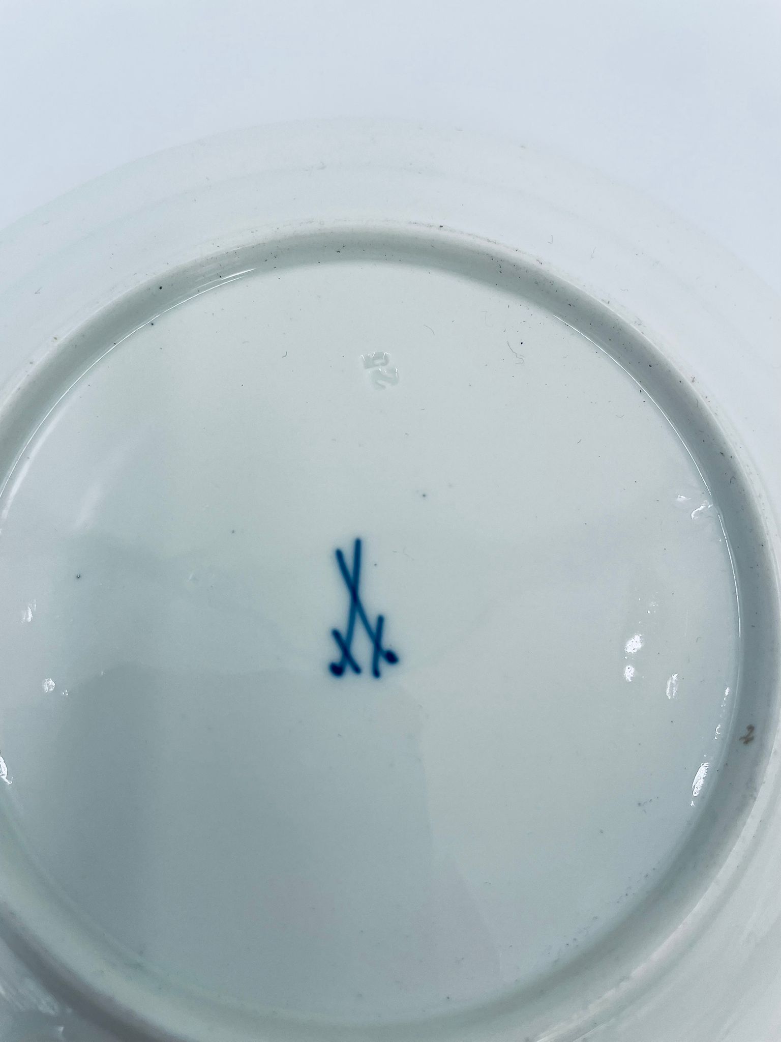 Antyczny talerz deserowy Meissen - Image 11